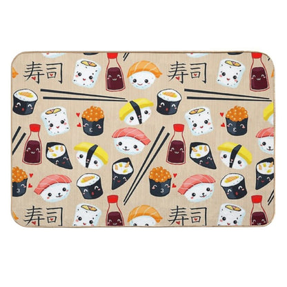 Kawaii Sushi  Toxin-Free Bath Mat