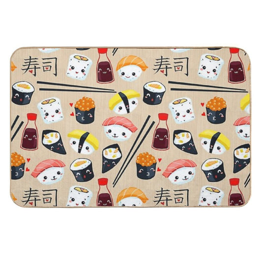 Kawaii Sushi  Toxin-Free Bath Mat