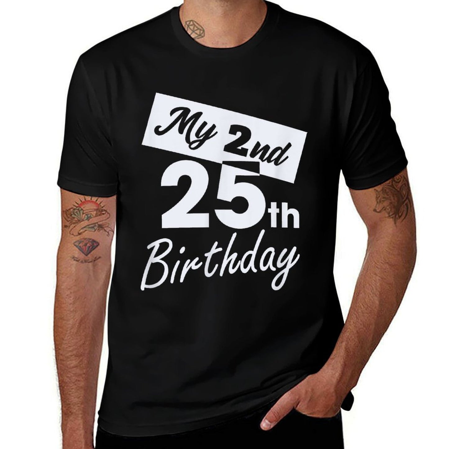 Humor 50 Years Old Bday 1971 50th Birthday Gift Men Women  Polyester Blend T-Shirt