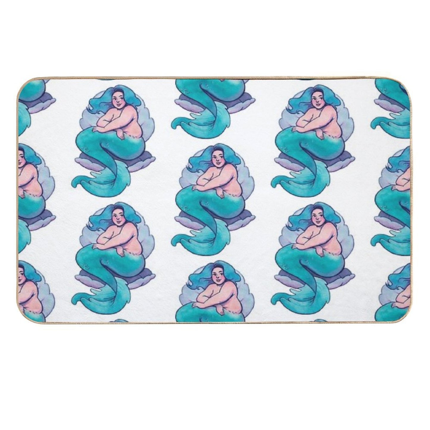Mer May  Stain-Proof Bath Mat