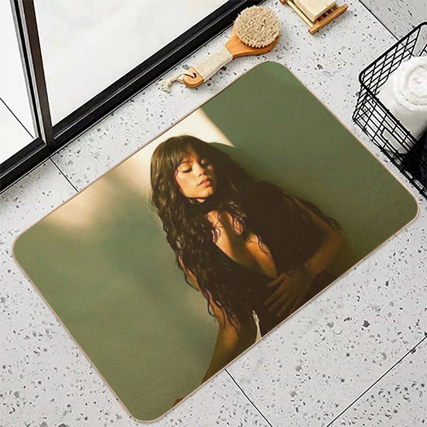 Jenna Ortega  Multi-Purpose Bath Mat