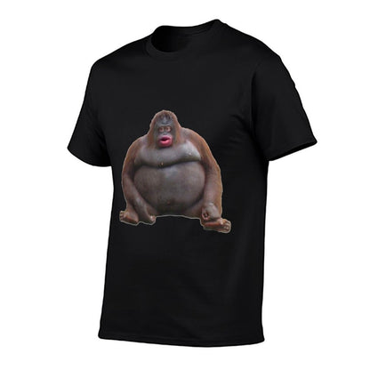 Uh Oh Stinky Poop Dank Memes Le Monke Orangutan  Eco-friendly Material T-Shirt