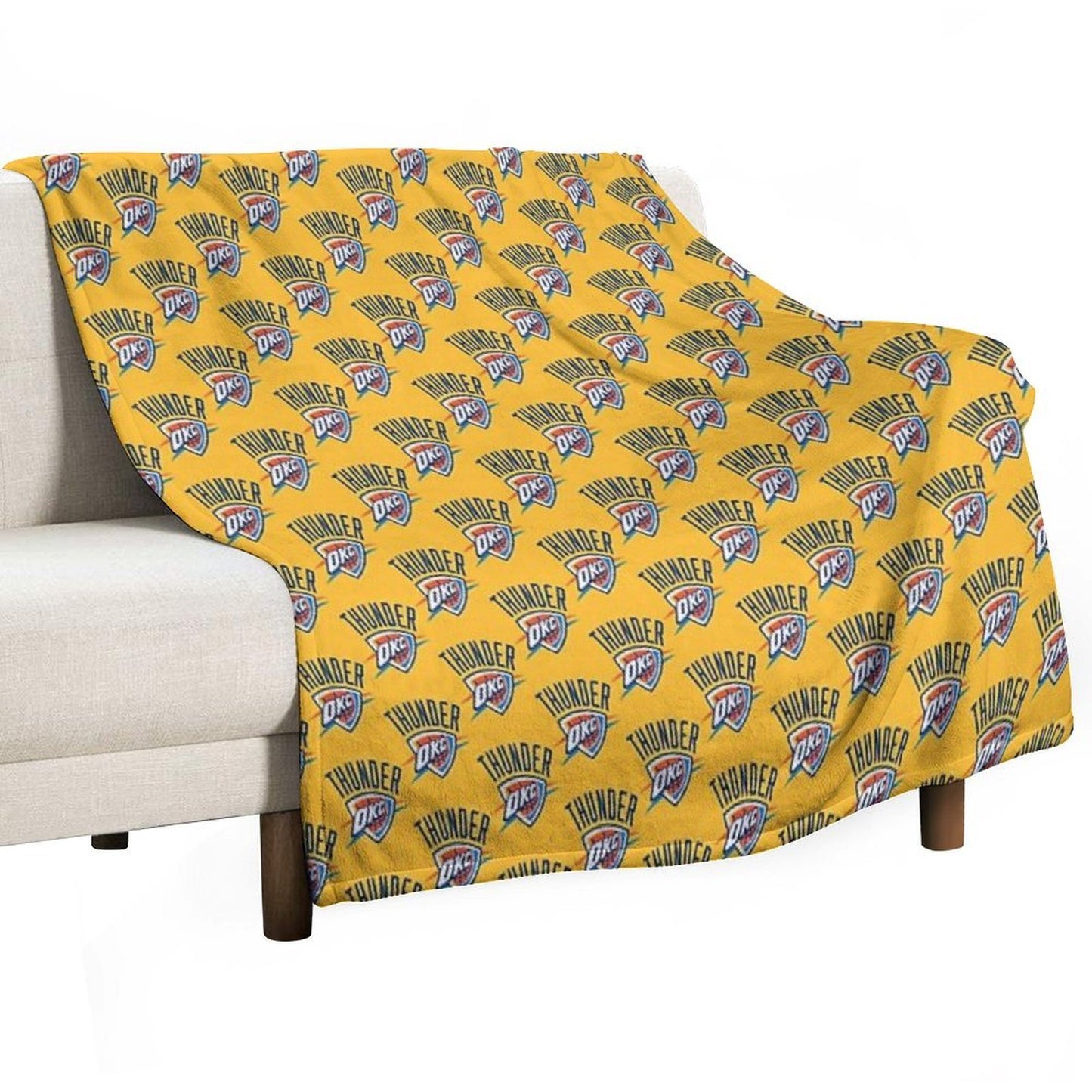 City-Thunder-icon Machine-washable Throw Blanket