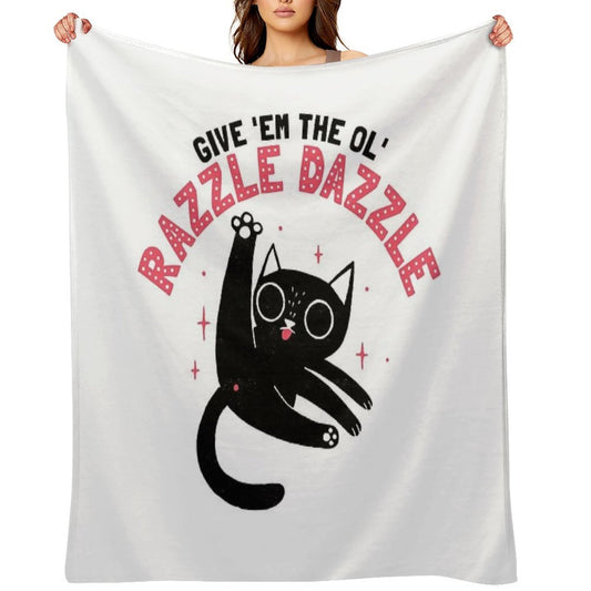 The Ol' Razzle Dazzle Sustainable Throw Blanket