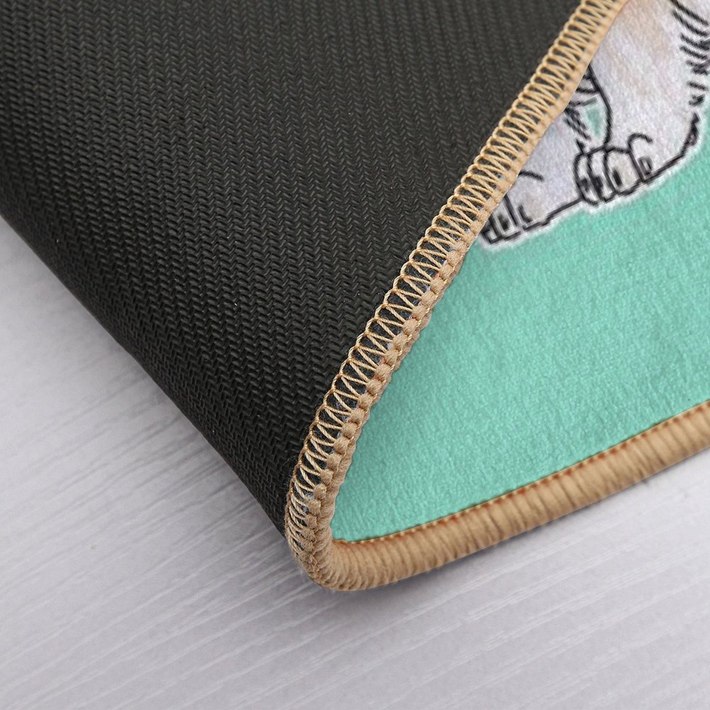 Pembroke Welsh Corgi Dog  Easy To Clean Bath Mat