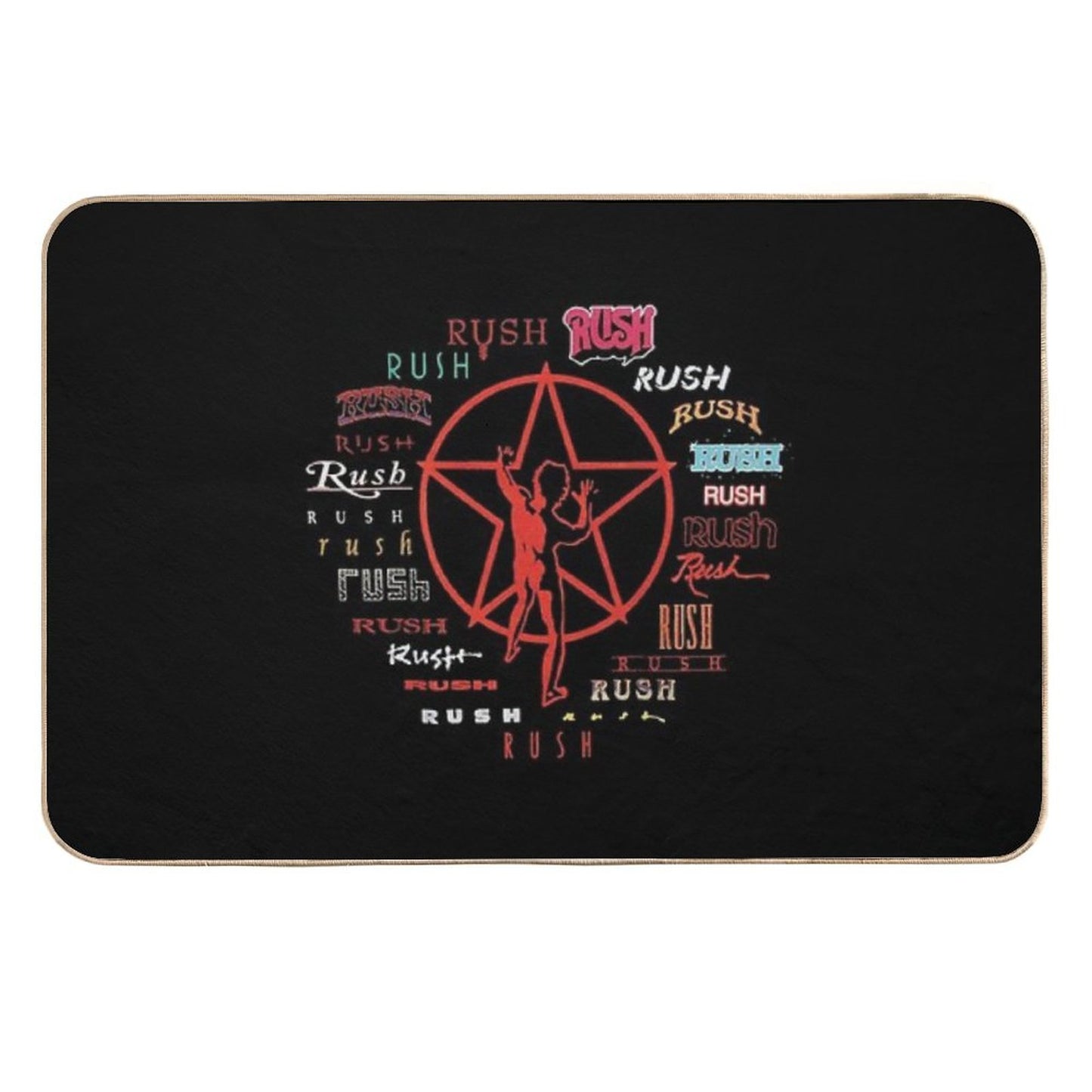 Oldies Legends Perfect Styling  Fade-Resistant Bath Mat