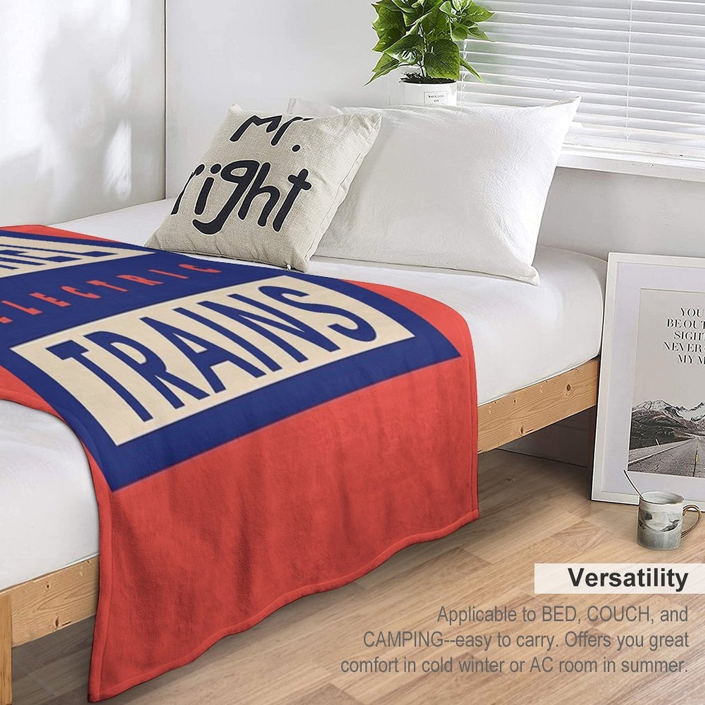 Lionel Electric Trains Multi-functional Throw Blanket