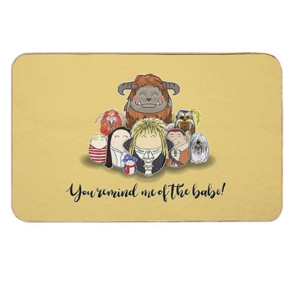 You Remind Me of The Babe  Eco-Friendly Bath Mat