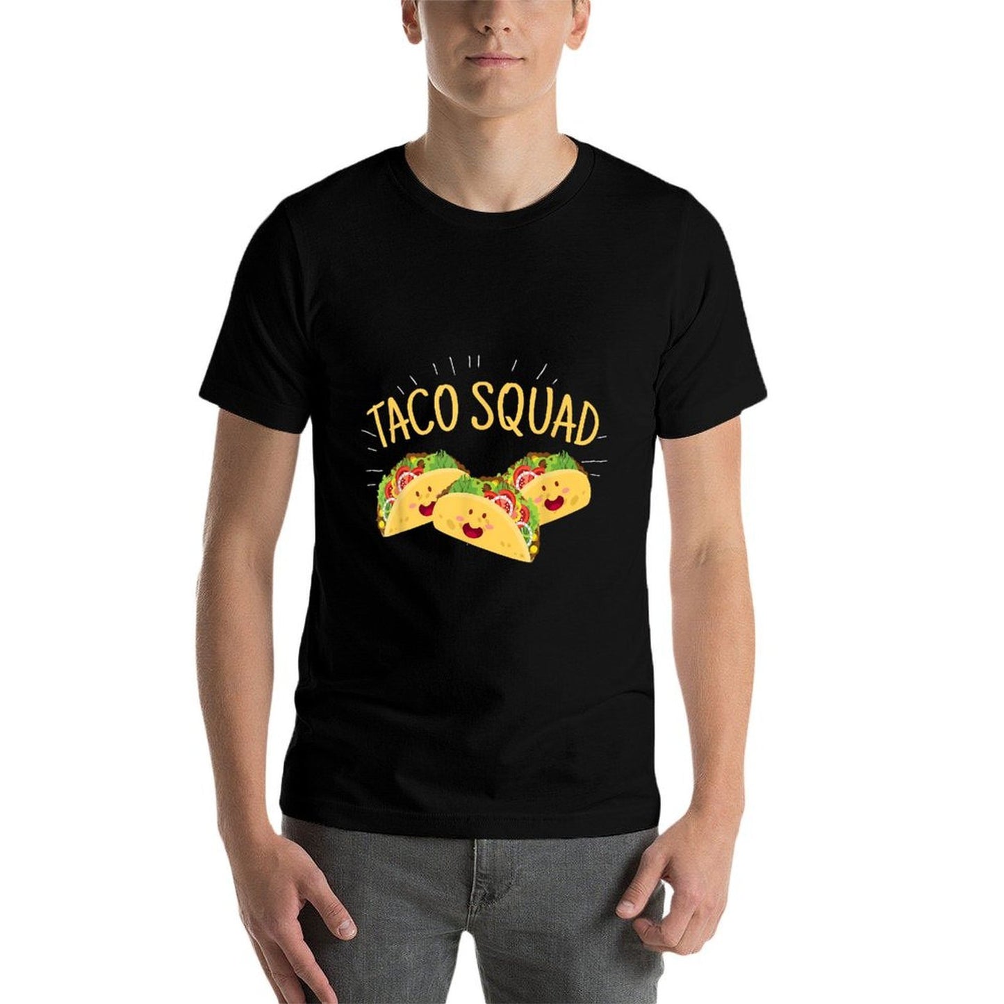Funny Taco Squad Cute Mexican Food Lover Gift  Easy-care T-Shirt