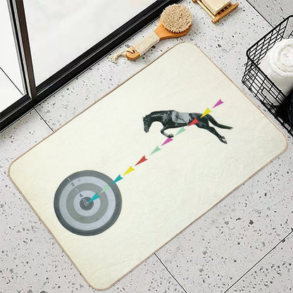 On Target  Sagittarius  Pet-Safe Bath Mat