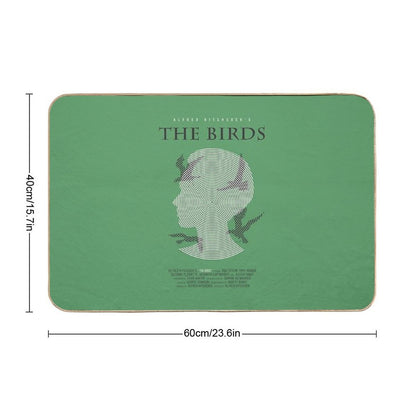 Alfred Hitchcock The Birds  High-Traffic Bath Mat