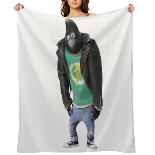 Johnny Sing 2 Versatility Throw Blanket