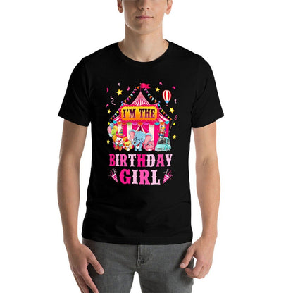 I'm The Birthday Girl Circus Carnival Family Party 1St Bday  Lightweight T-Shirt