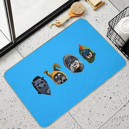 Magystery Heads  Stain-Proof Bath Mat