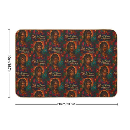 Crowned in Courage  Absorbent Bath Mat