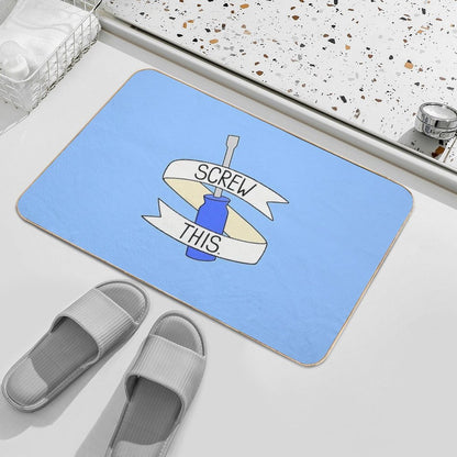 Screw This  Toxin-Free Bath Mat