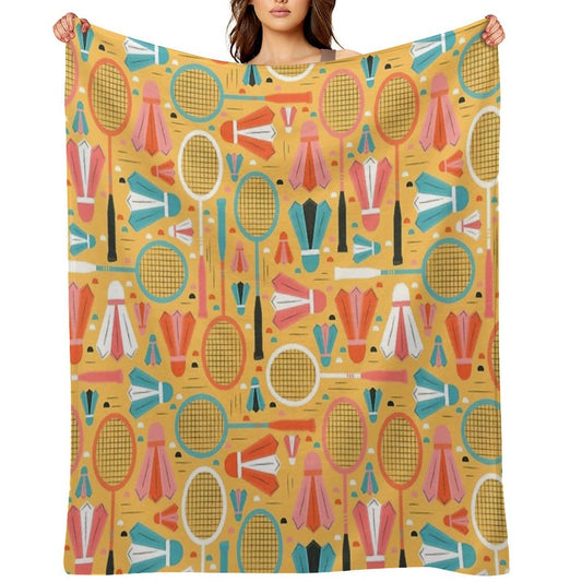 Badminton Comfort Throw Blanket