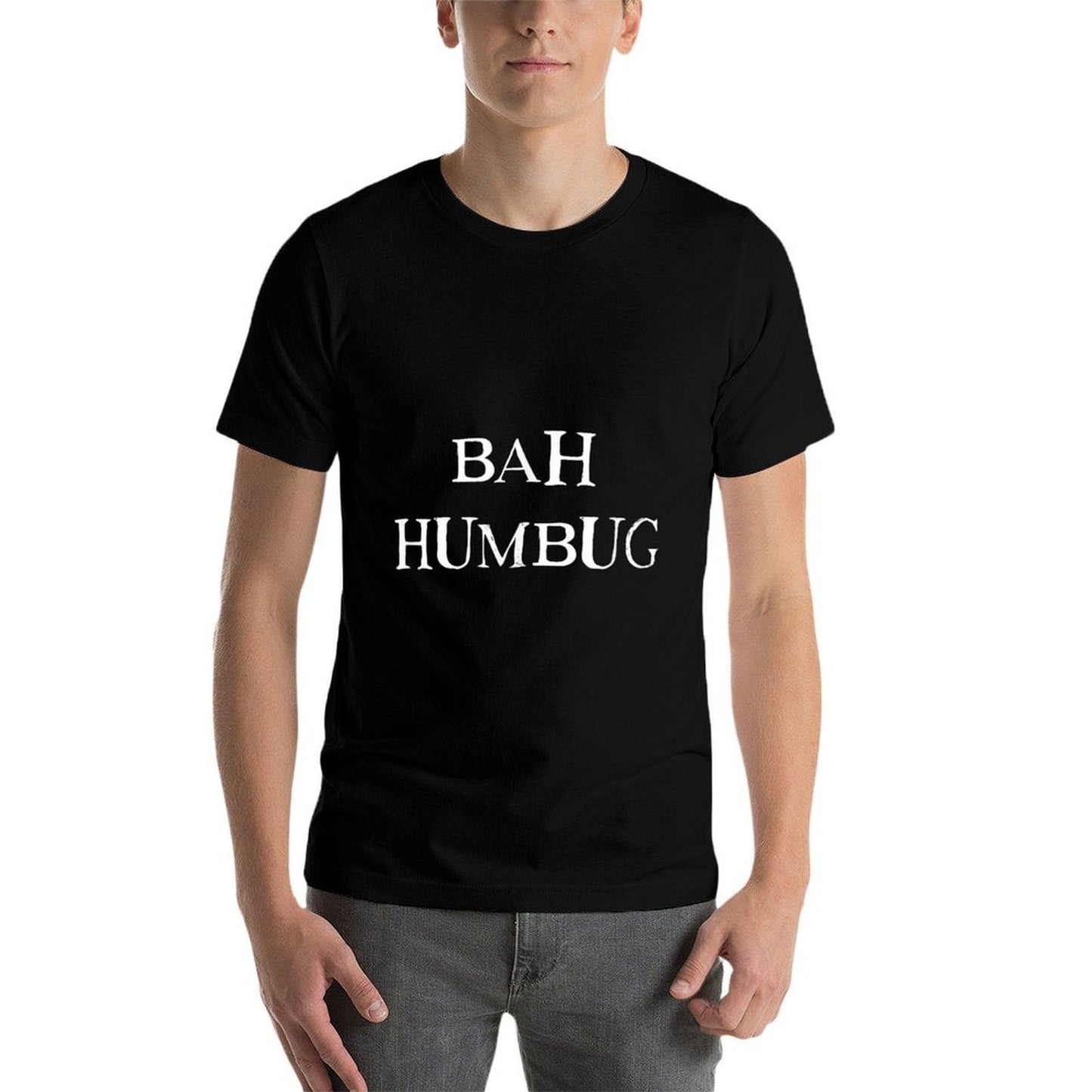 Bah Humbug - Christmas  Trendy Pattern T-Shirt