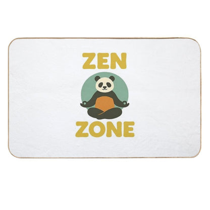 Zen Zone Relax, Meditation, Relaxation  Anti-Trip Bath Mat
