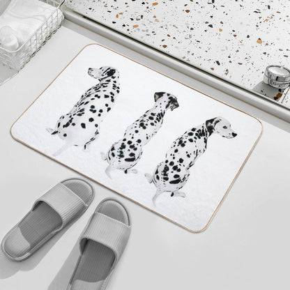 Dalmatian  Rapid-Drying Bath Mat