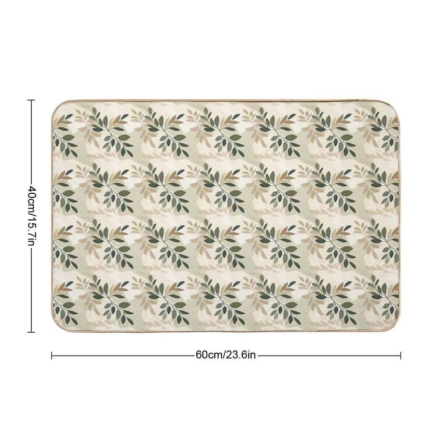 Natural And Soothing Atmosphere  Eco-Friendly Bath Mat