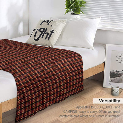 Swastika Peace Good Luck Machine-washable Throw Blanket
