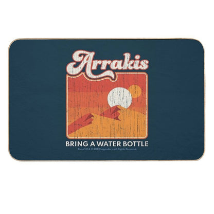 Dune 2020 Arrakis Desert Design  Dirt-Trapping Bath Mat