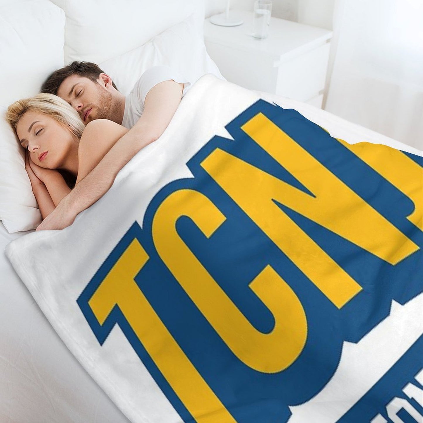 TCNJ Lions Collegiate Arch Comfort Throw Blanket
