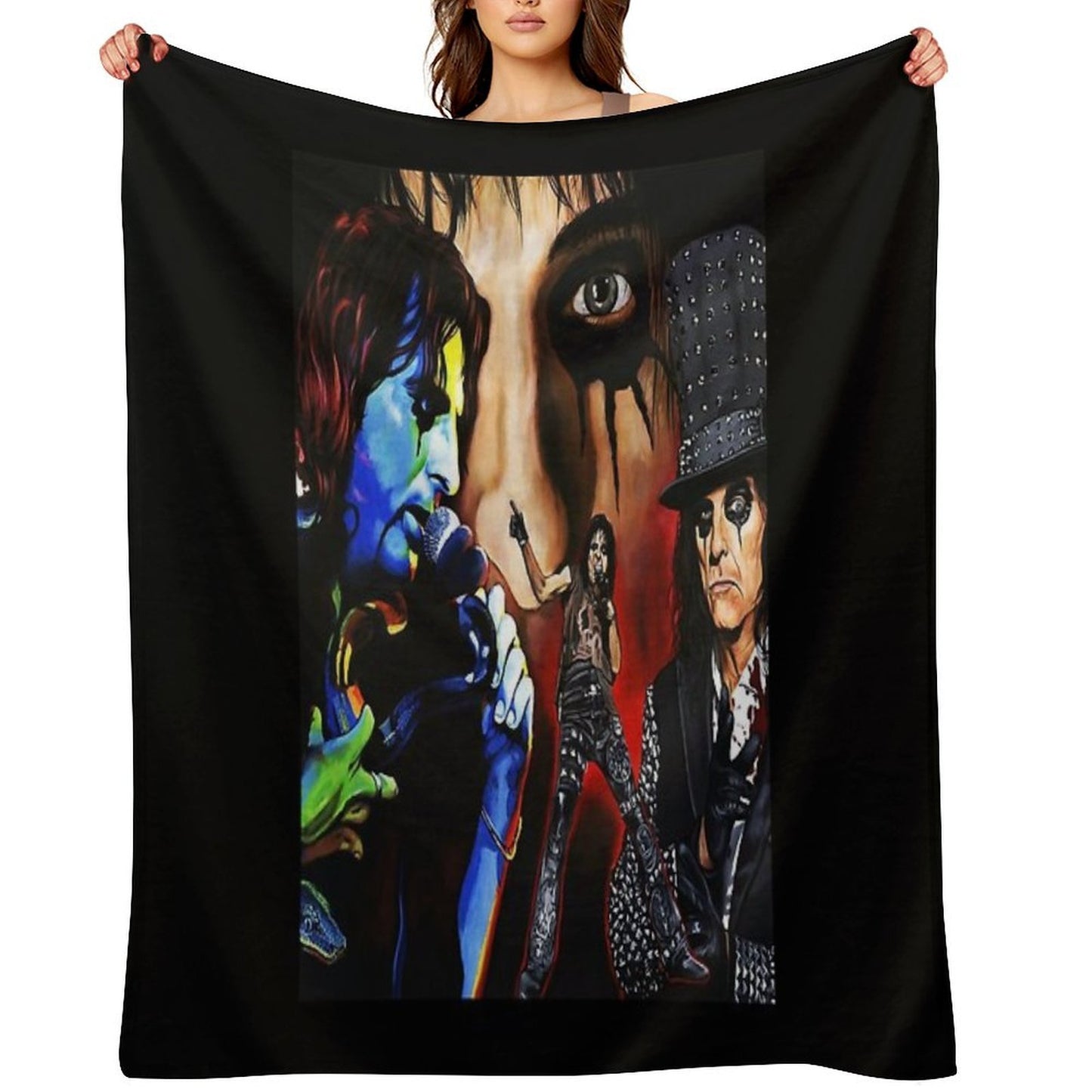 Graphic Picture Alice Cute Cooper Day Gift Multi-functional Throw Blanket