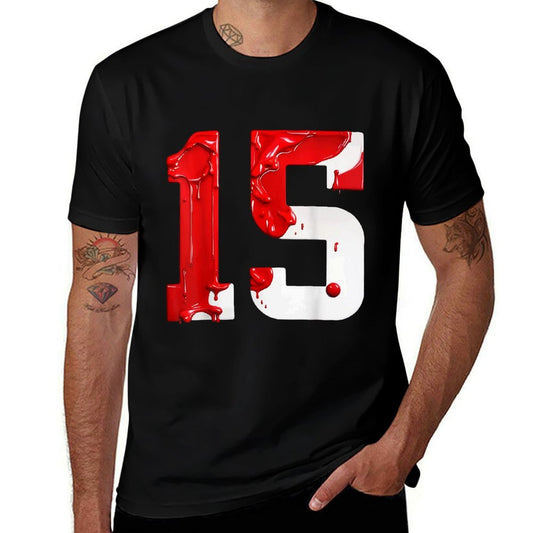 NUMBER 15 YEARS OLD 15TH BIRTHDAY  Versatile T-Shirt