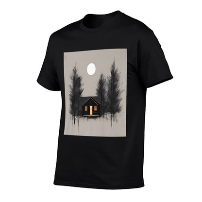 Prairie Cabin Twilight Tranquility Premium  Classic T-Shirt