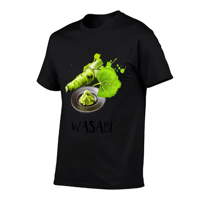 Wasabi Watercolor  Wrinkle-resistant T-Shirt