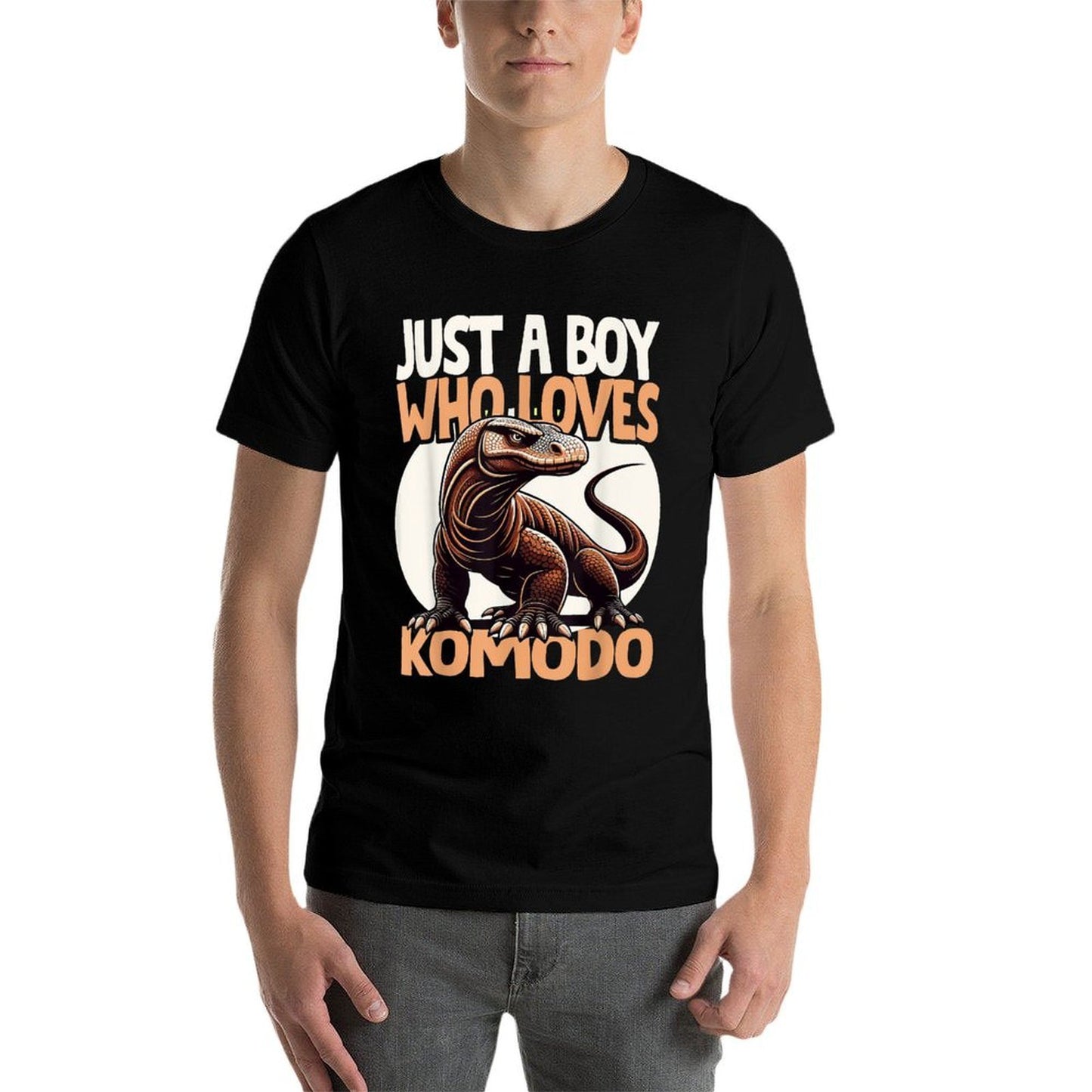 Just A Boy Who Loves Komodo Dragons Boys Kids  Classic T-Shirt