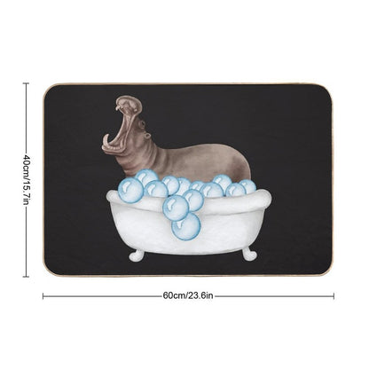 Popo Time! Durable Bath Mat