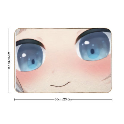 Gawr Gura Big Eyes Emote - Hololive #hololiveEnglish #holoMyth  Rapid-Drying Bath Mat