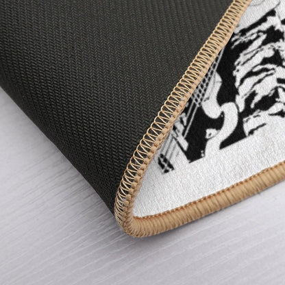 This Is Punk Rock Time  Pet-Safe Bath Mat
