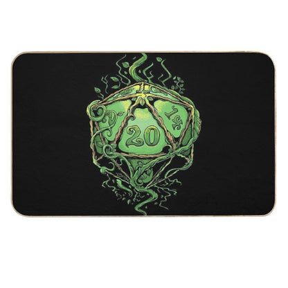D20 of Growth  Eco-Friendly Bath Mat