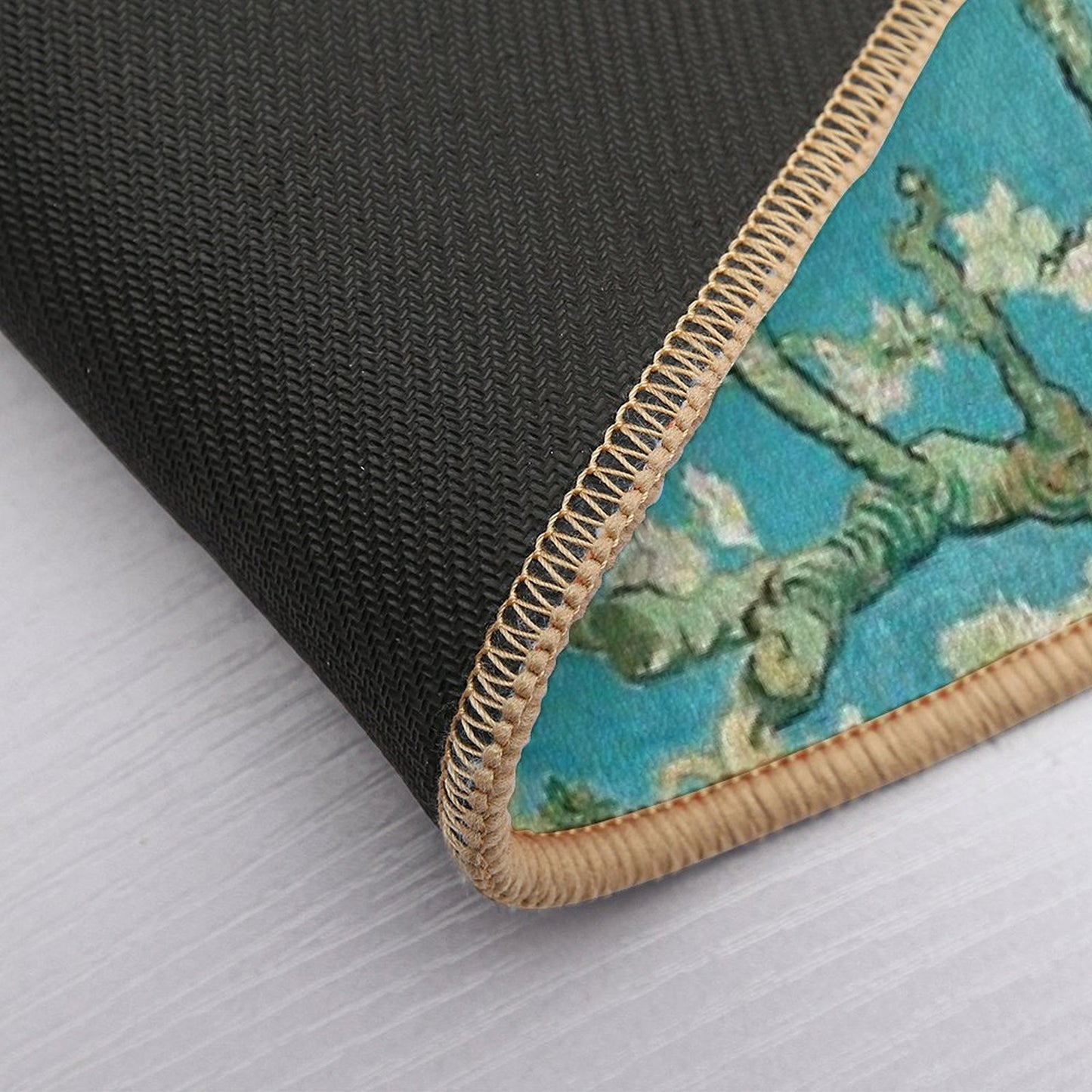 Almond Blossoms by Vincent Van Gogh  Easy To Clean Bath Mat