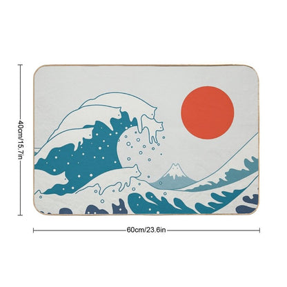 Cat Landscape 34  Versatile Bath Mat