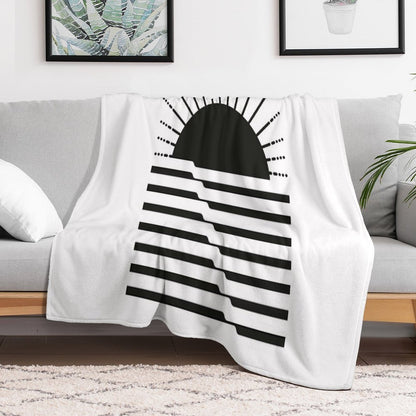 Waves Lightweight Throw Blanket