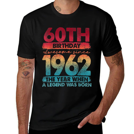 Vintage 1962 Limited Edition 1962 60 Years Old 60th Birthday  Lightweight T-Shirt