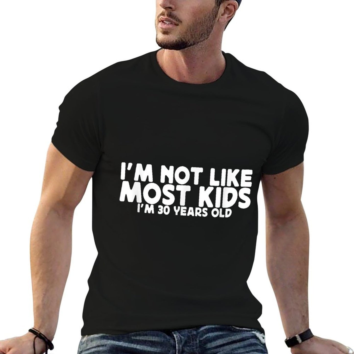 Funny 30th Birthday Gifts Men Women, Im 30 Years Old Bday  Moisture-wicking T-Shirt