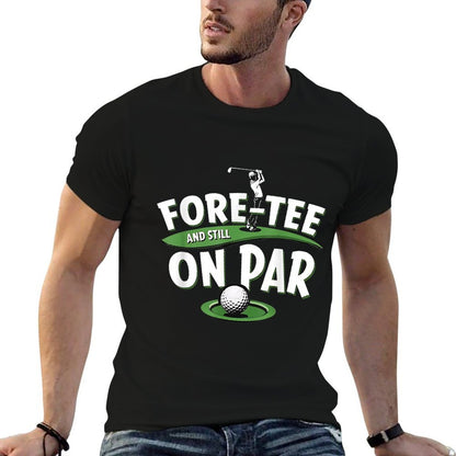 Fore-Tee Still on Par 40th Birthday Golfer Golf Lovers  Classic T-Shirt