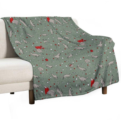 All The Wild Wolves... Durable Throw Blanket