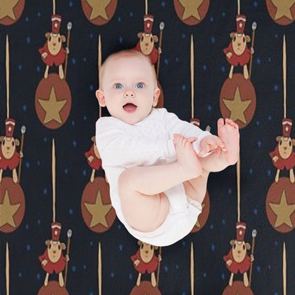 Jumping Circus Mouse And Ghost Eye Anti-pilling Throw Blanket