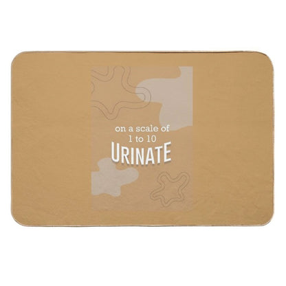 on A Scale of 1 to 10, Urinate  Pet-Safe Bath Mat
