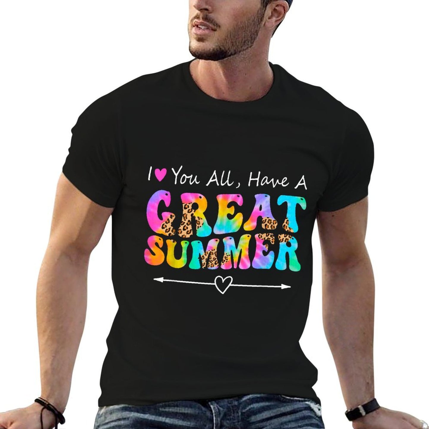 I Love You All Have A Great Summer Groovy For Women Teacher  Classic T-Shirt