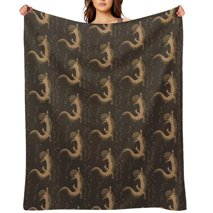 Hellbender All-season Throw Blanket