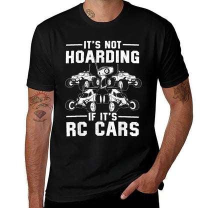 Funny RC Car Design For Men Women Kids RC Car Racing Lovers  Rolled Sleeves T-Shirt