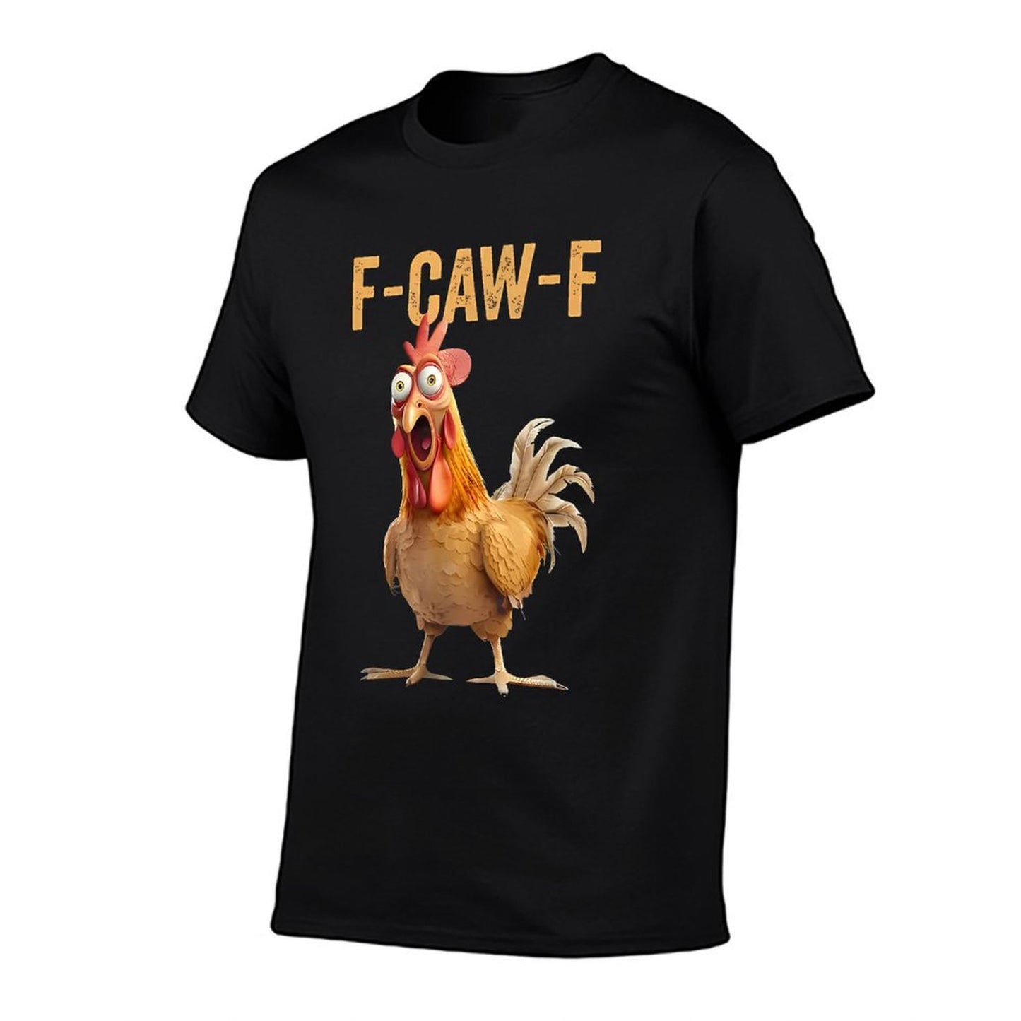 F-Caw-F Funny Chicken Humor Quote Rooster Meme  Lightweight T-Shirt